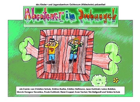 Deckblatt des Kindercomics »Abenteuer im Dschungel«